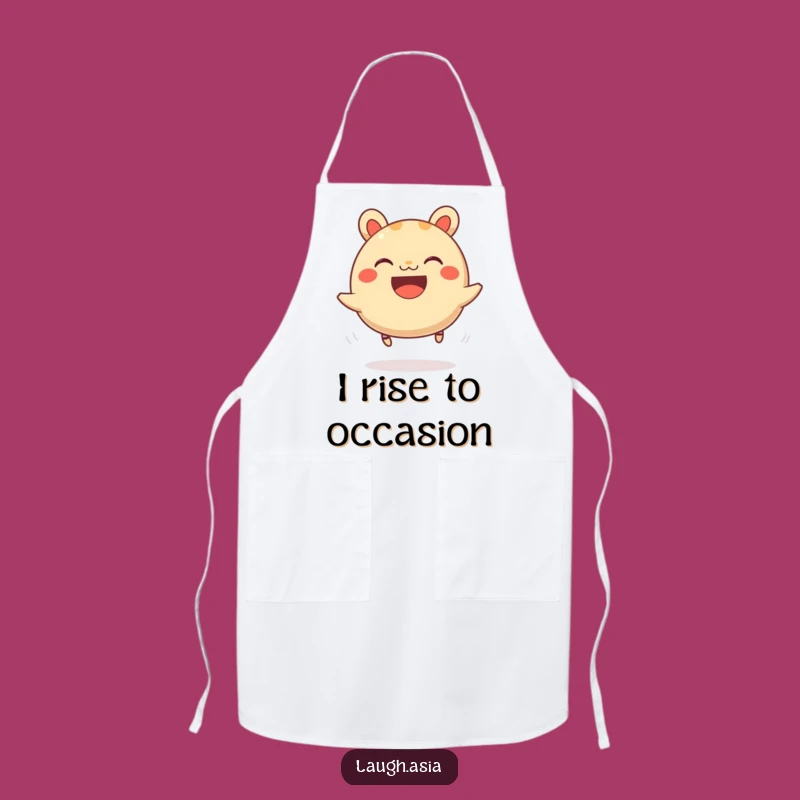 Funny Bao Bun Bouncing Apron - Kitchen Wear for Culinary Fun Gift
