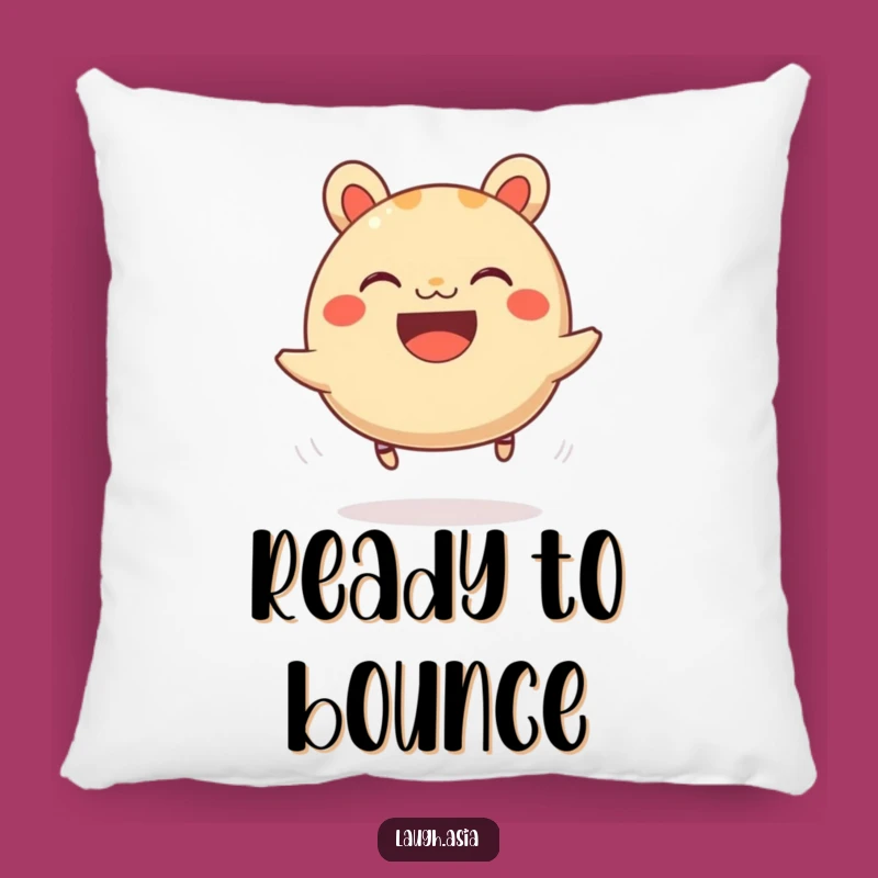 Funny Bao Bun Bouncing Pillow - Soft & Cozy Decorative Accent Gift