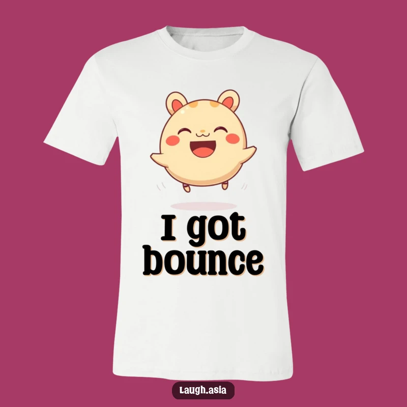 Funny Bao Bun Bouncing T-Shirt - Hilarious & Comfy Apparel for Food Lovers
